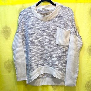 RD STYLE KNITTED SWEATER LONG SLEEVES SCOOP NECK SZ S